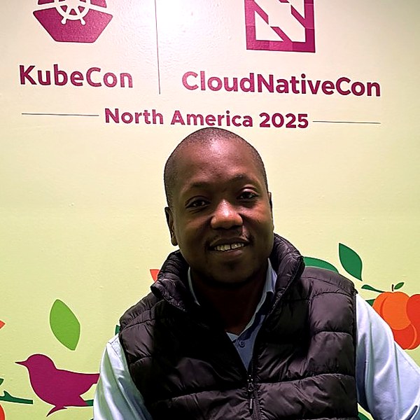 Photo de Lionel SAKITI à KubeCon + CloudNativeCon North America 2025